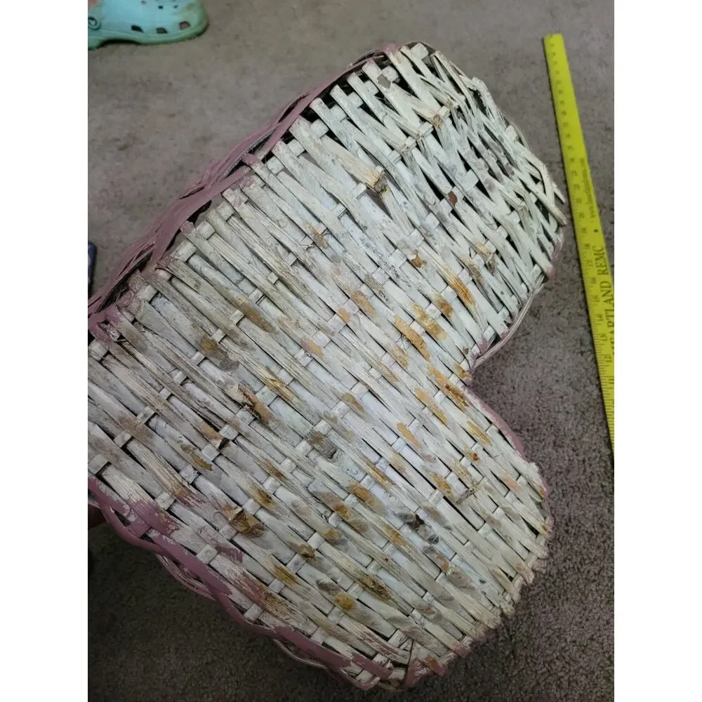 Heart Shape Basket Cute Baskets Home Decor